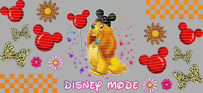 16oz Disney style-D-2505